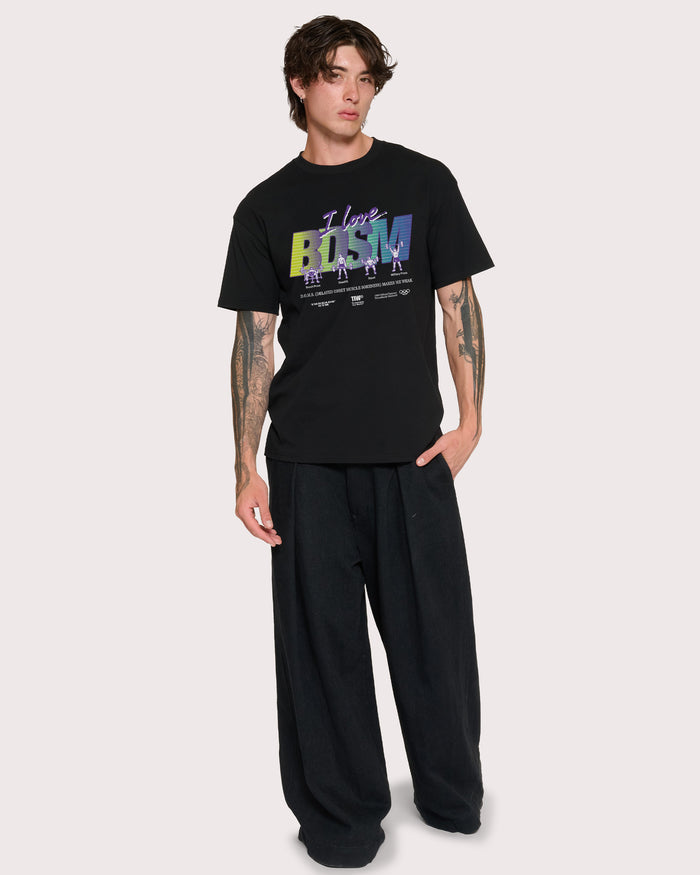 I Love BDSM Black T-Shirt