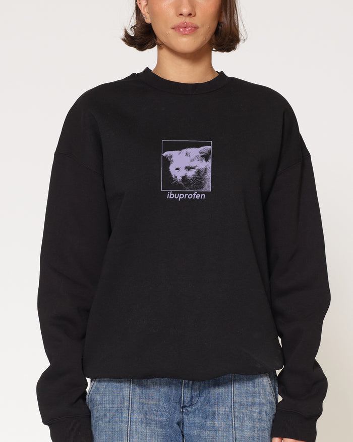 Ibuprofen Black Sweatshirt