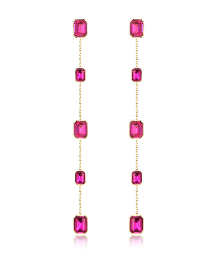 Iconic Crystal Dangle Earrings
