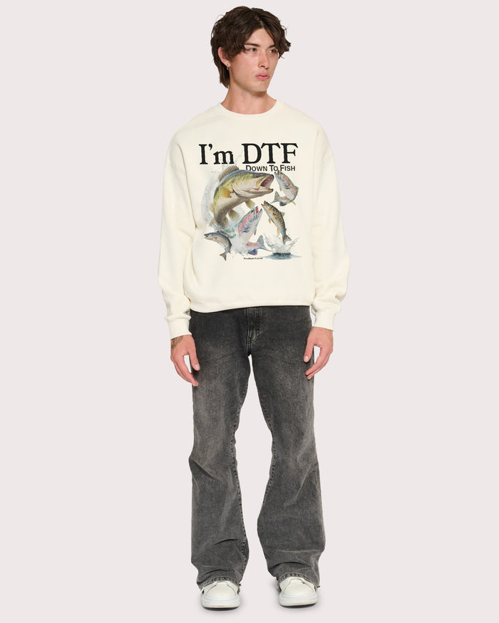I’m DTF Natural Sweatshirt