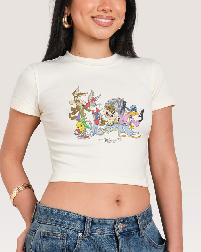 It’s All Good in the Neighborhood Baby Tee Australia
