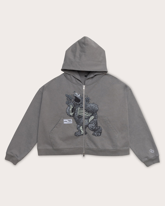 Japanese Cookie Monster Anatomy Hoodie