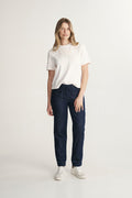 Jeans with drawstring