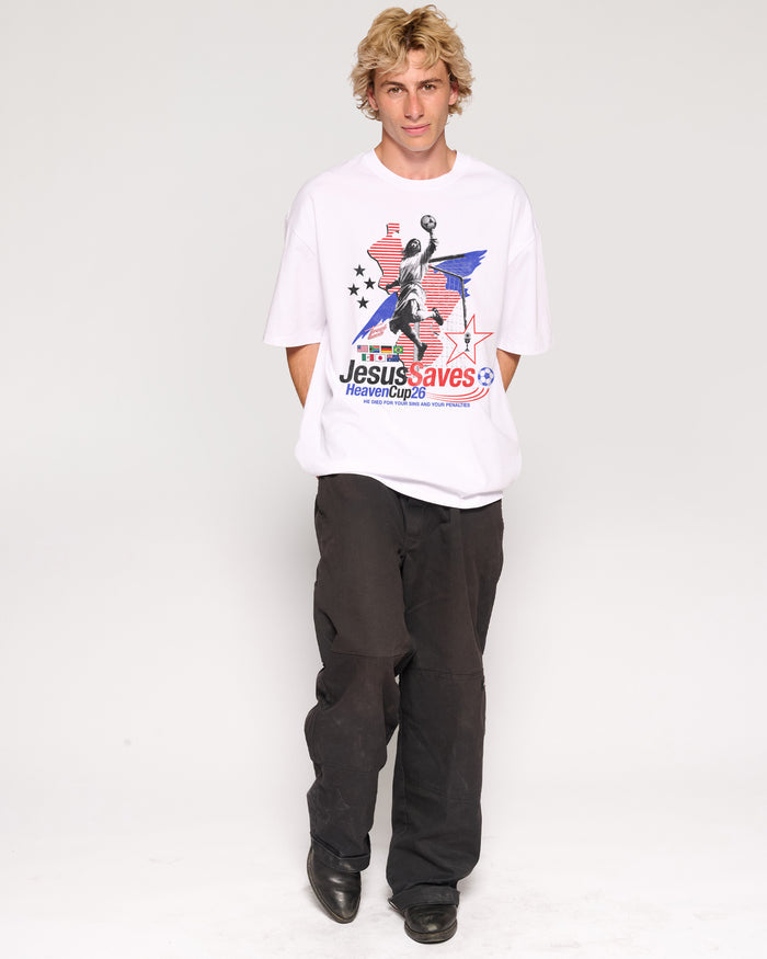 Jesus Saves '26 Oversized Tee