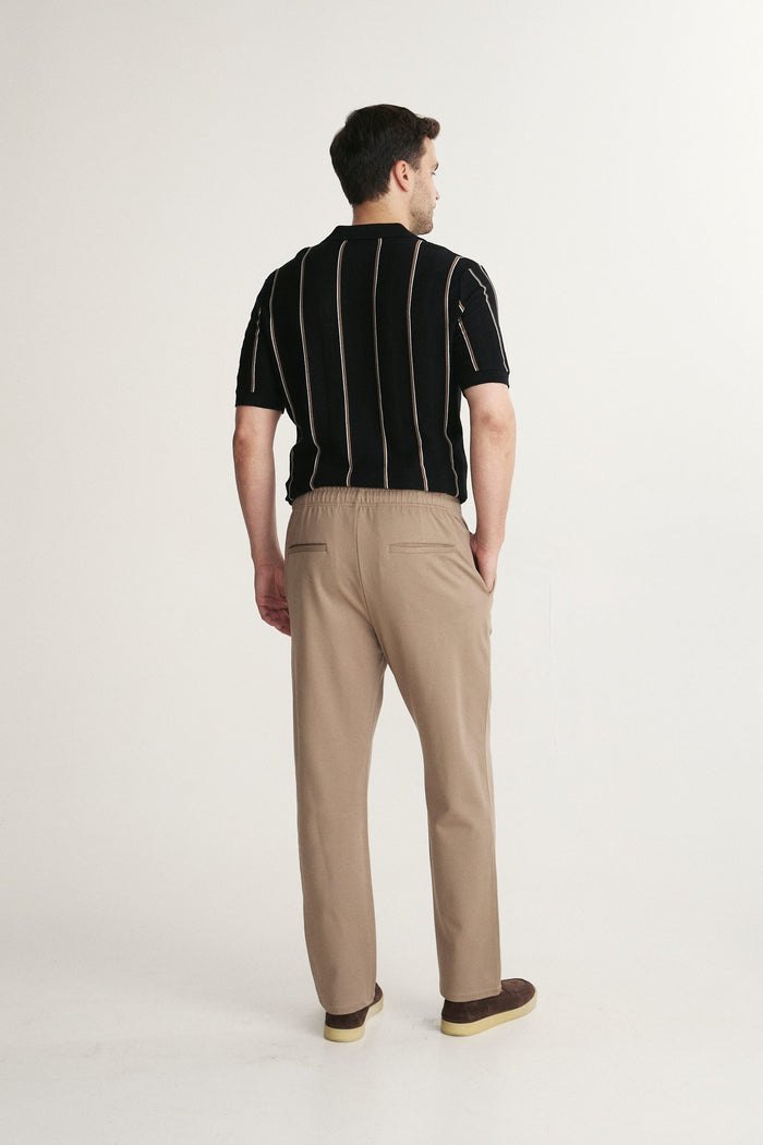 Jogger waist jersey pant