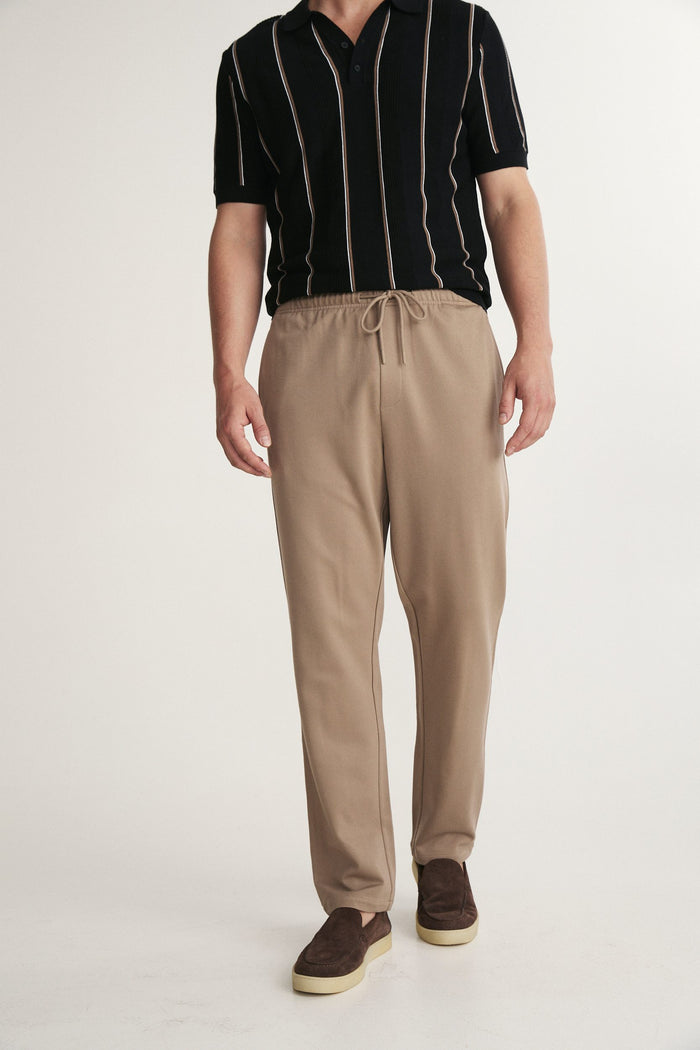 Jogger waist jersey pant