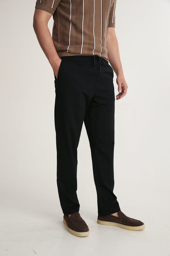 Jogger waist jersey pant