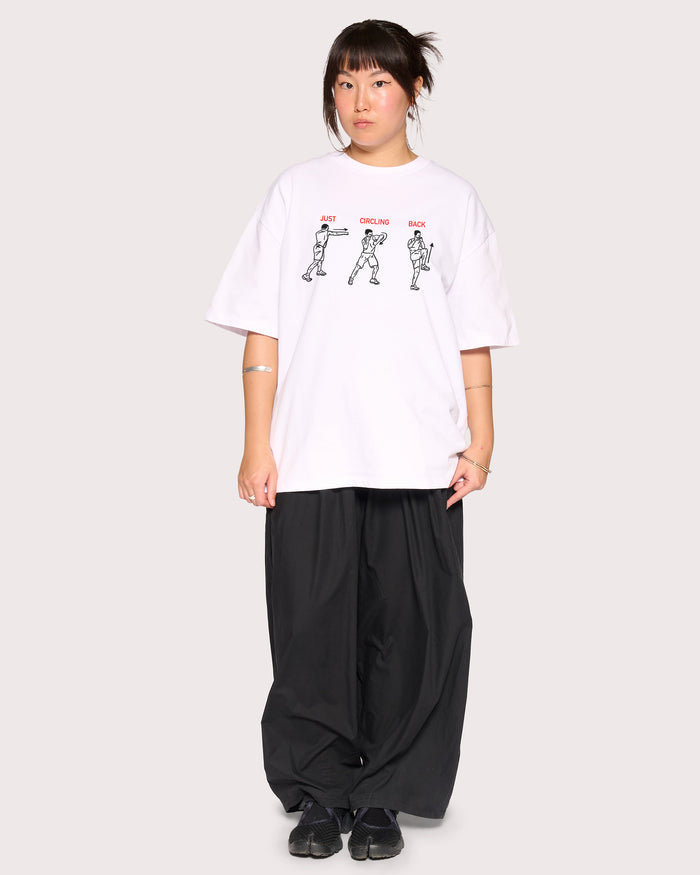 Just Circling Back Oversized Tee