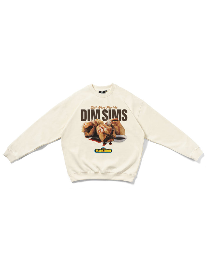 Just Here for the Dim Sims Sweatshirt
