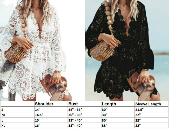 Lace Bathing Suit Cover Up
