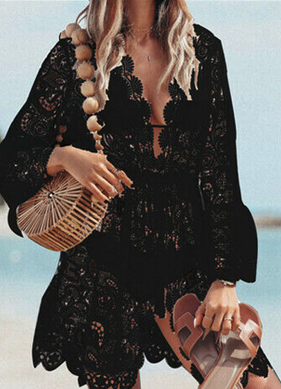 Lace Bathing Suit Cover Up