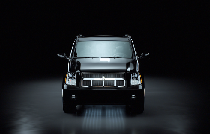 Large SUV 3D Model