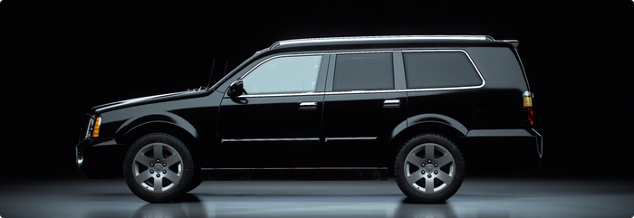 Large SUV 3D Model
