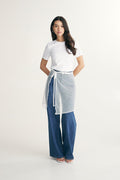 Layering lace tie skirt