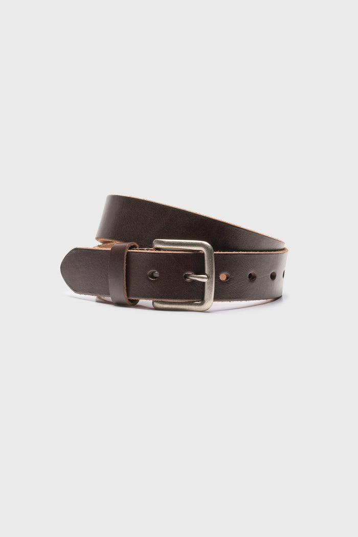 Leather belt