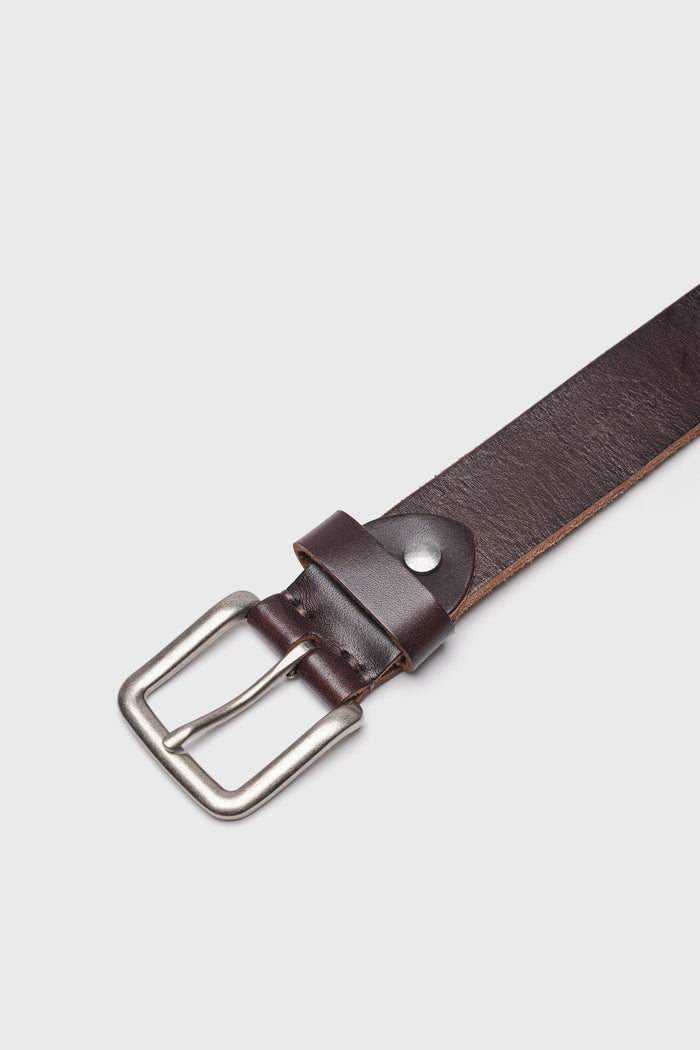 Leather belt