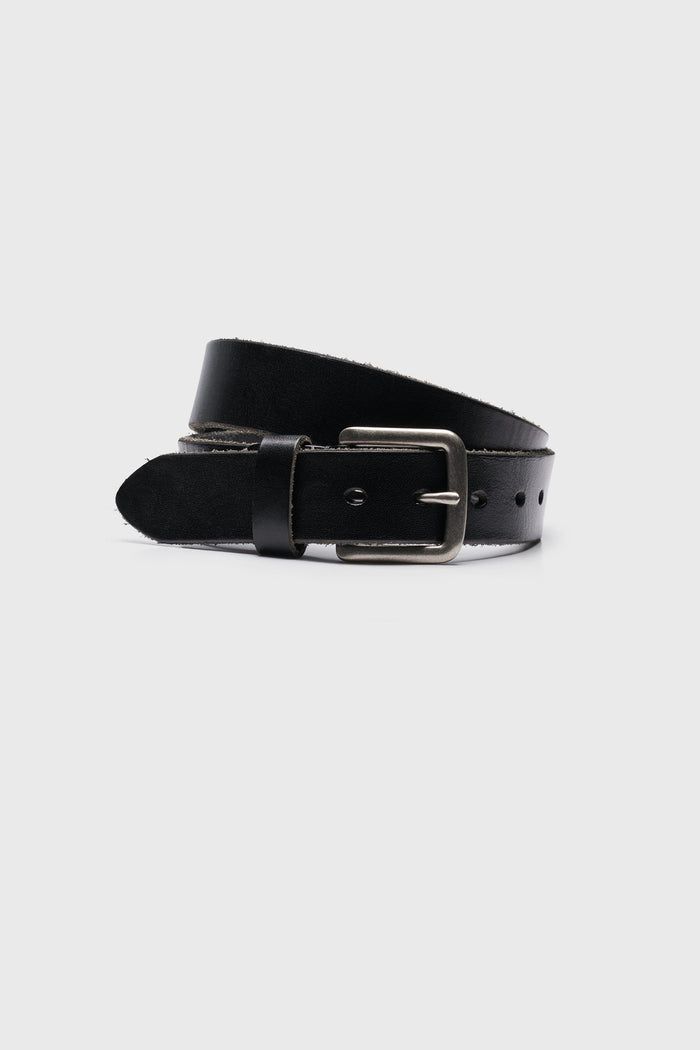 Leather belt
