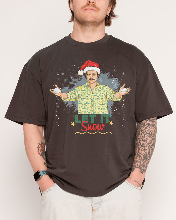 Let it Snow Oversized Tee