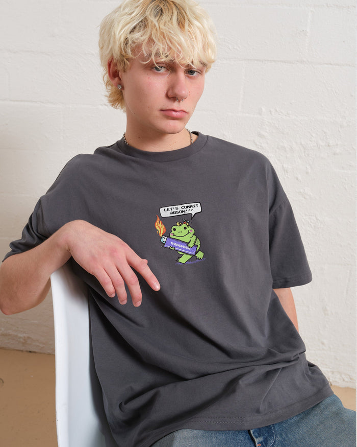 Let's Commit Arson T-Shirt Australia Online