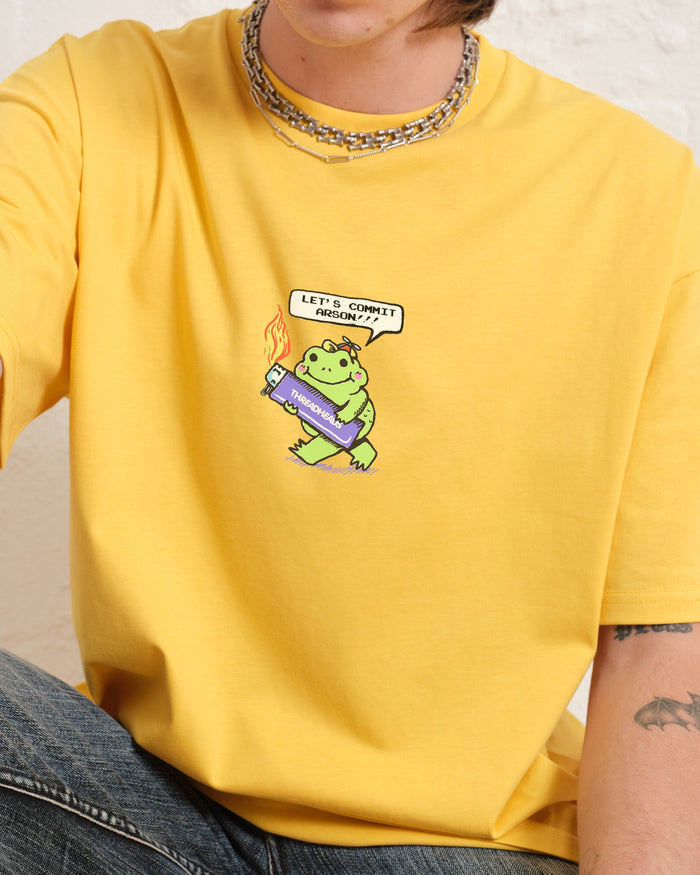 Let's Commit Arson T-Shirt Australia Online
