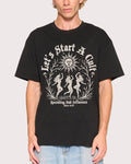 Let's Start a Cult Black T-Shirt