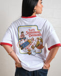 Let's Summon Demons Front and Back T-Shirt Australia Online