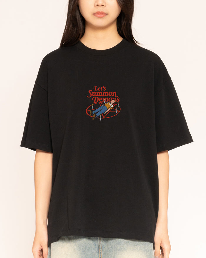 Let's Summon Demons Front and Back T-Shirt – view 4