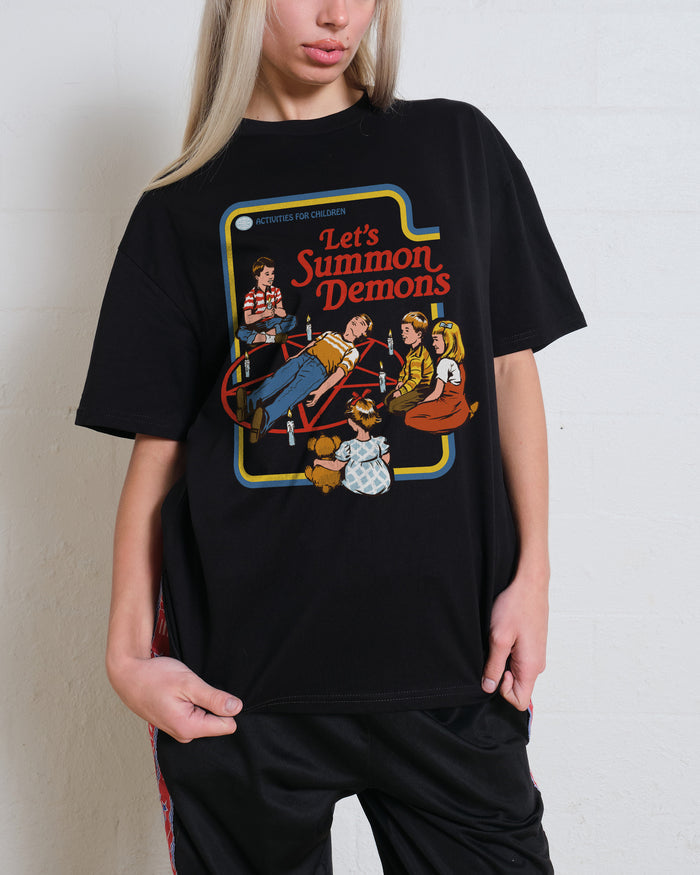 Let's Summon Demons T-Shirt Australia Online