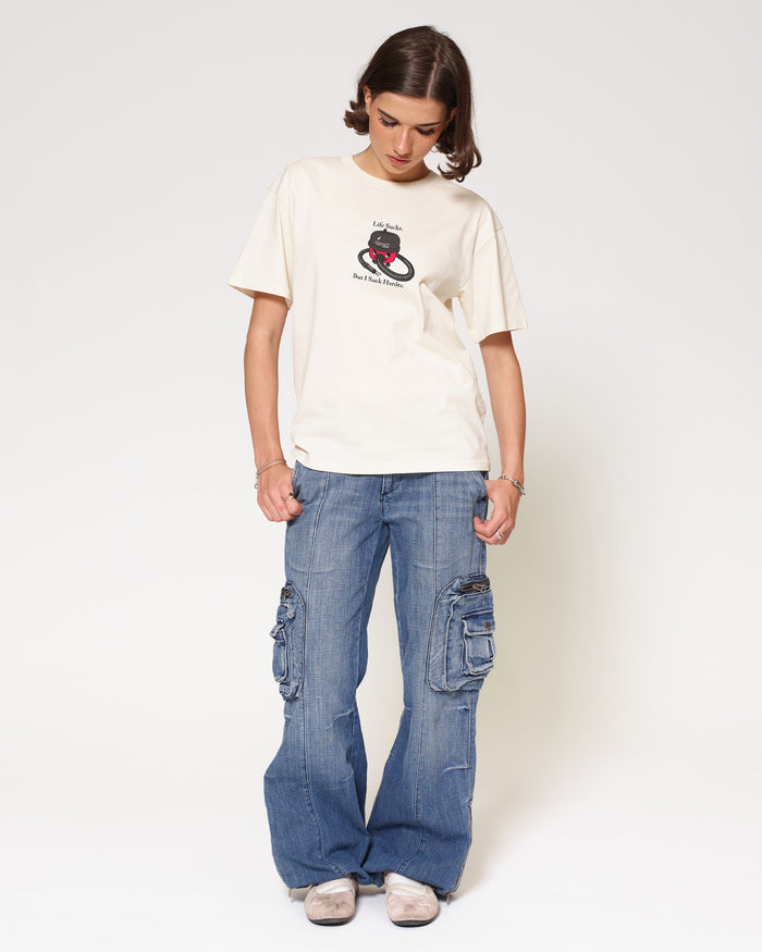 Life Sucks Natural T-Shirt