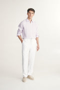 Linen pant with drawstring