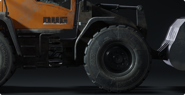 Loader 3D Model