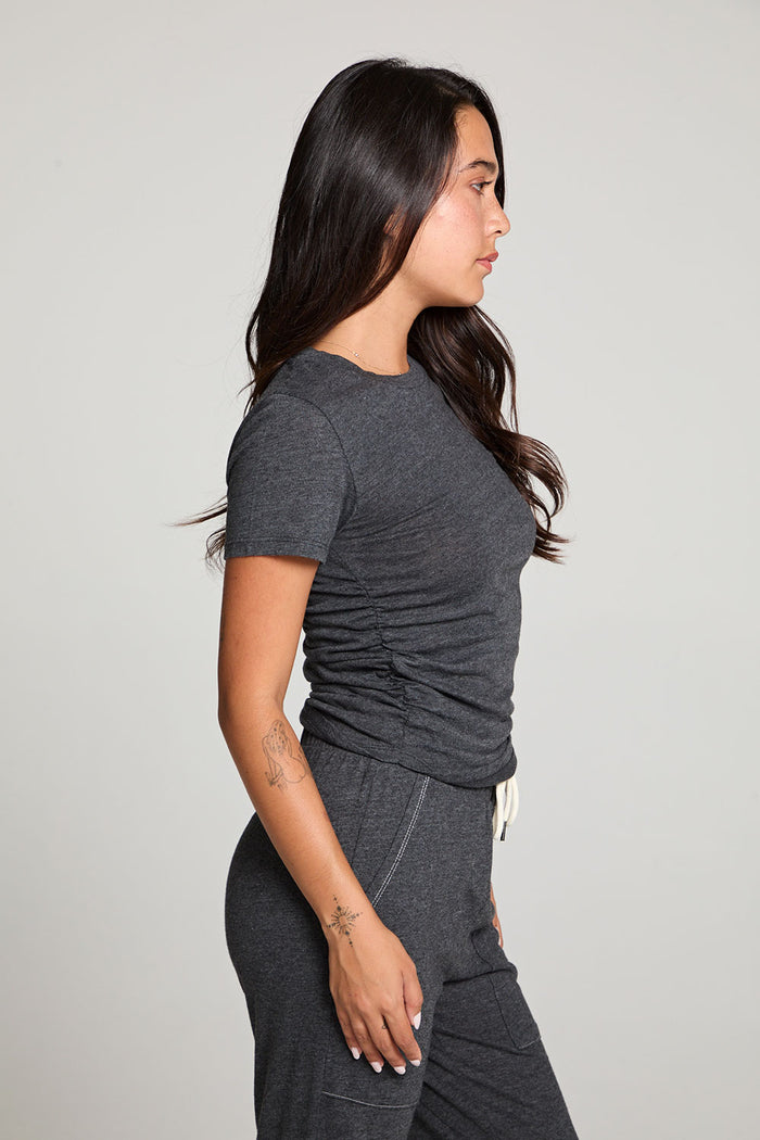 Louiss Licorice Black Tee WOMENS chaserbrand