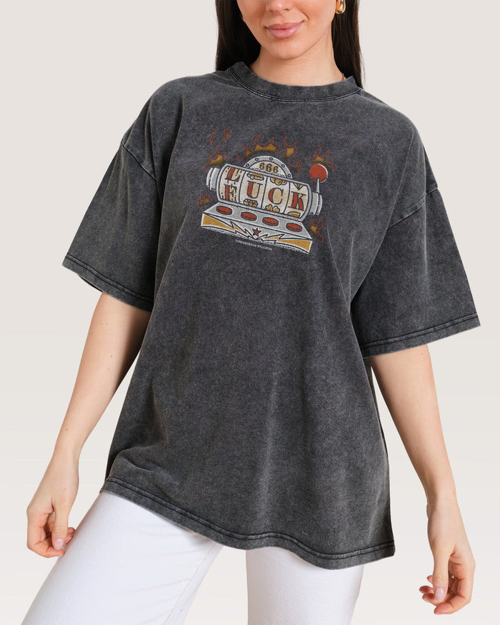 Lucky Slots Wash Tee Australia