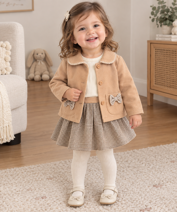 Luxe Babysetje met Strikdetails