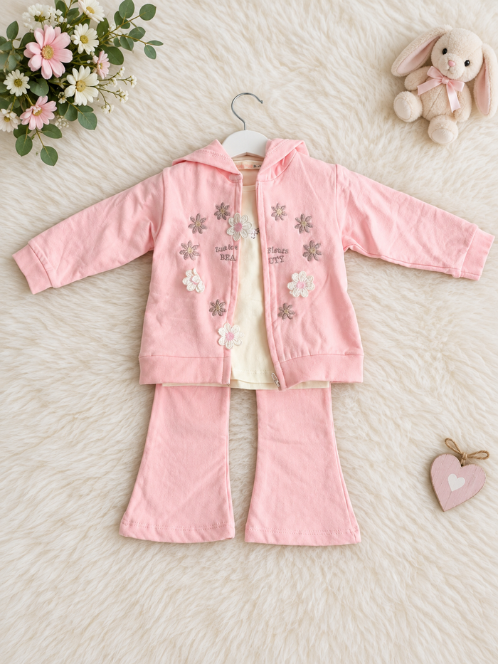 Luxe Little Blossom 3-Delige Babyset