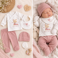 Luxe Little Bunny 5-Delige Babyset