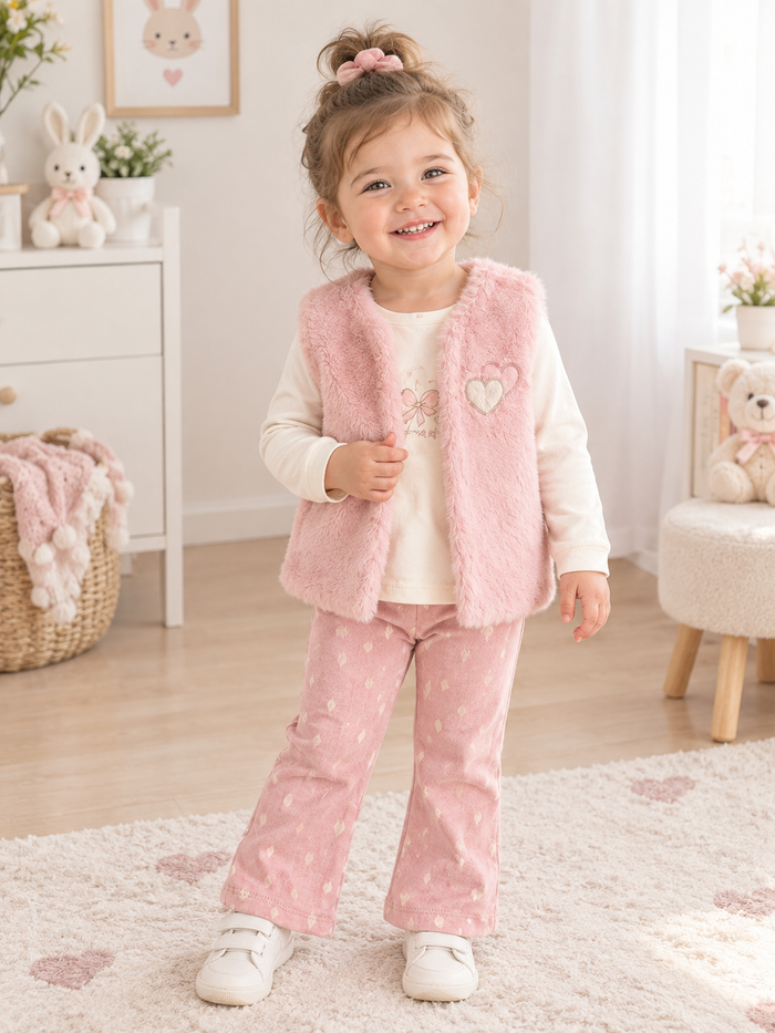 Luxe Little Teddy – 3-Delige Babyset