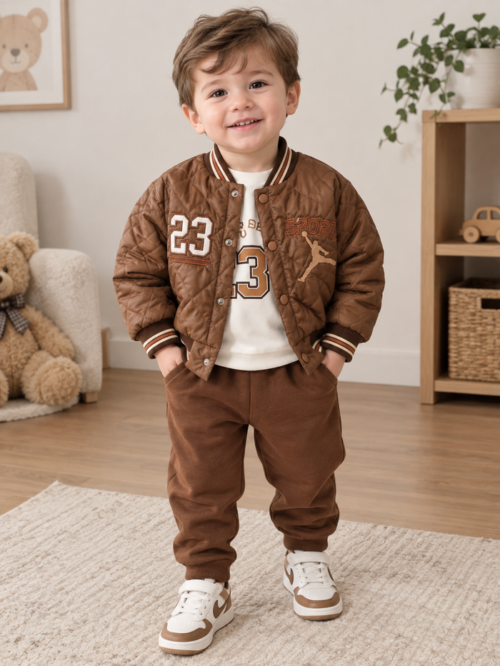 Luxe Sportieve Babyset – Little Champion