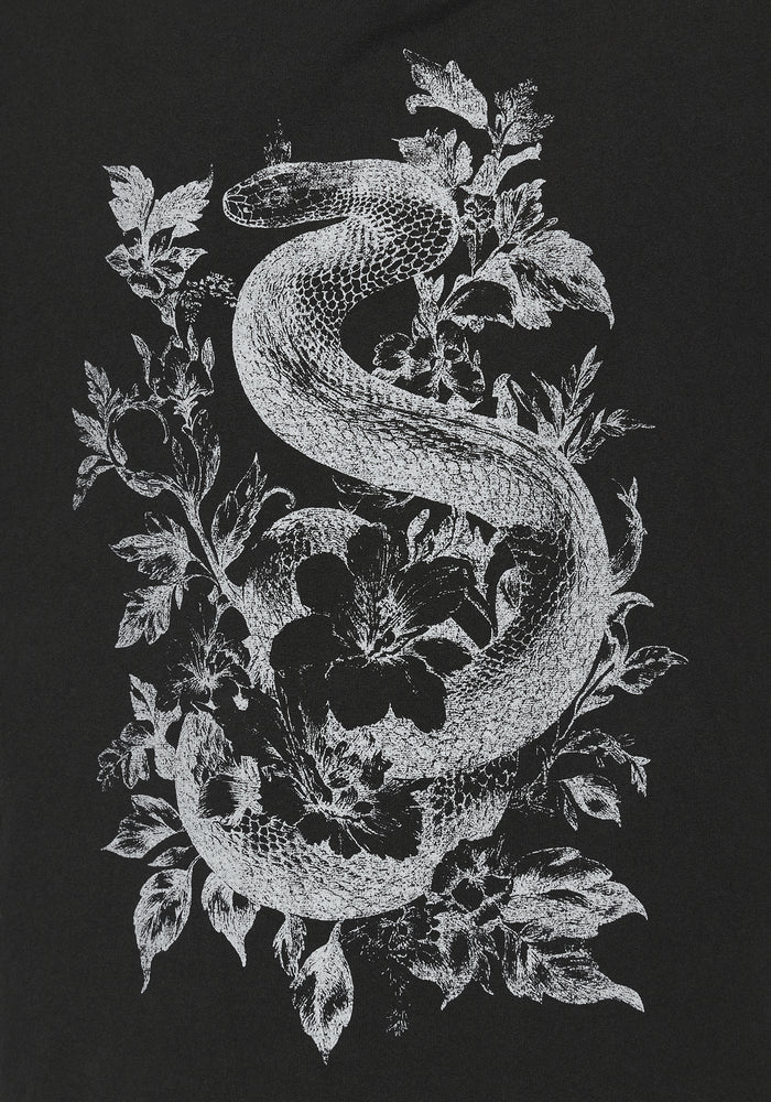 Madoc Snake Graphic Oversized Tee