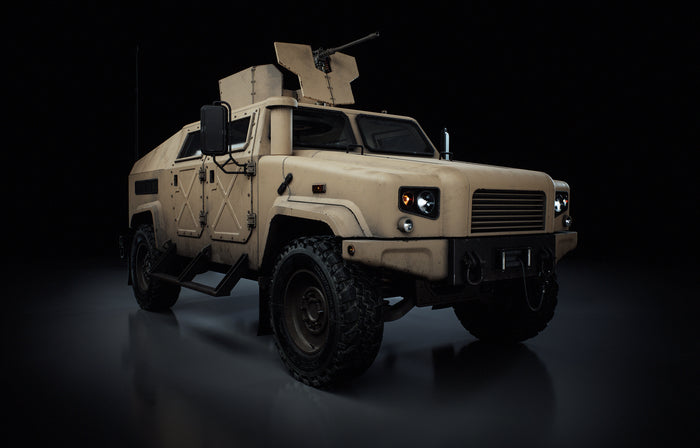 Medium Tactical Vehicle 3D Model