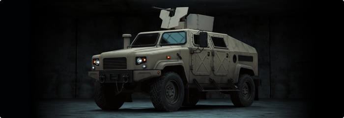 Medium Tactical Vehicle 3D Model