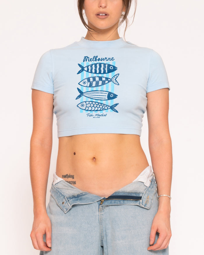 Melbourne Fish Market Baby Tee