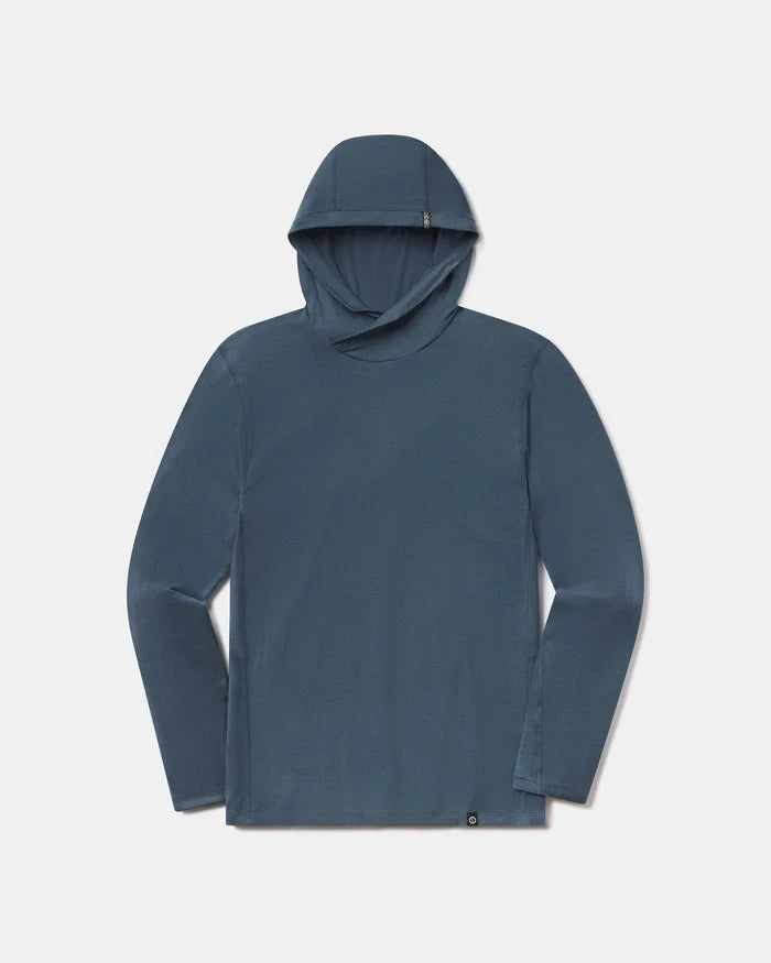 Navy Sol Men's Alpaca and Tencel Sun Hoodie – PAKA Apparel