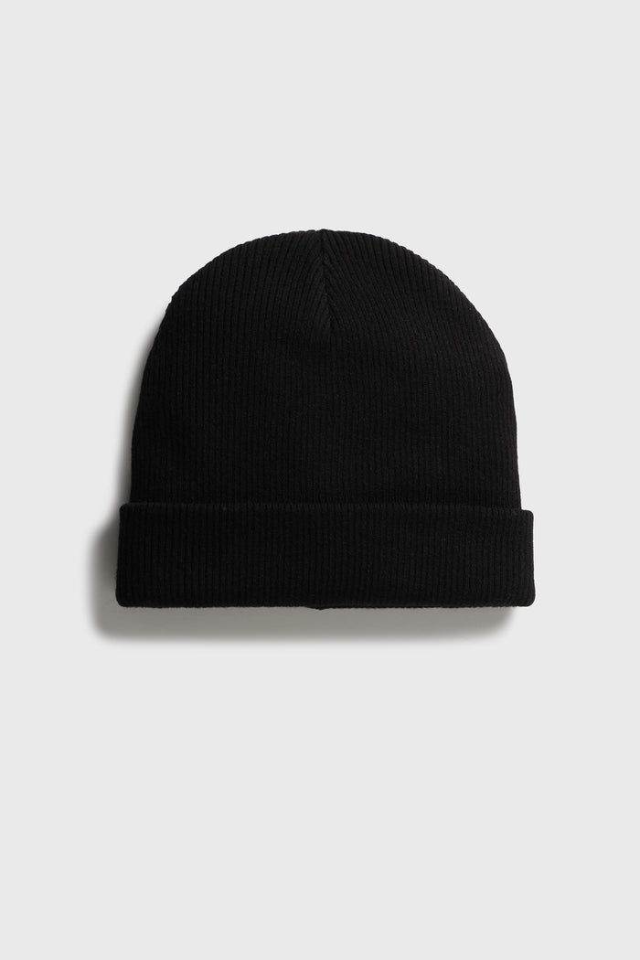 Merino wool rib hat