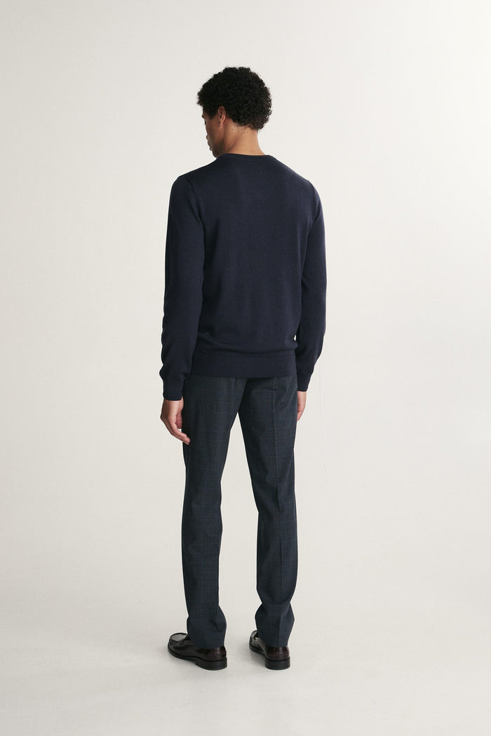 Merino wool V-neck sweater