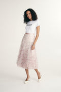 Mesh printed skirt