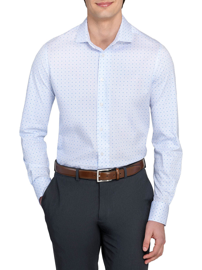 WHITE/BLUE / 15 / Slim