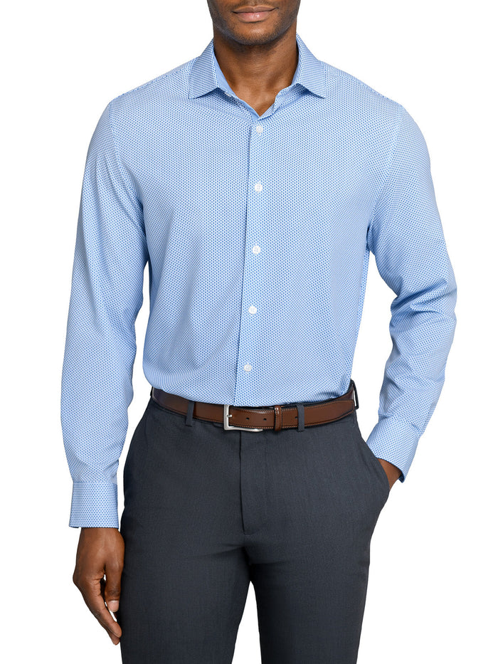 WHITE/BLUE / 15 / Slim