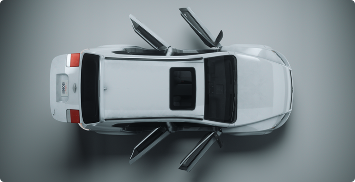 Mid-Size SUV 3D Model