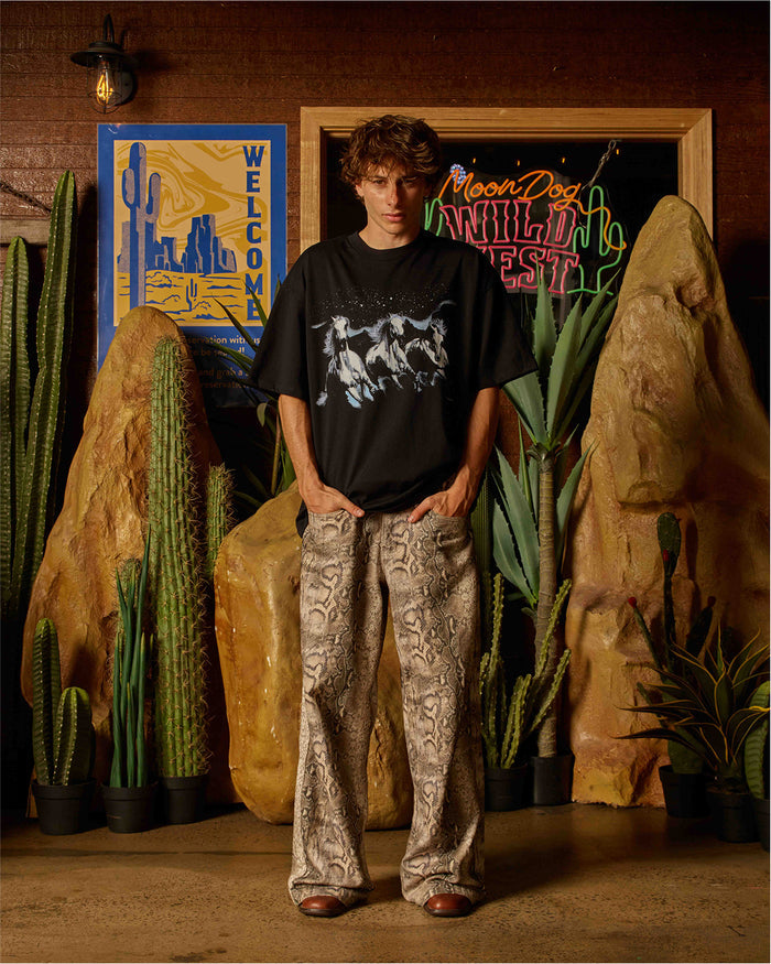 Midnight Rider Oversized Tee Australia Online